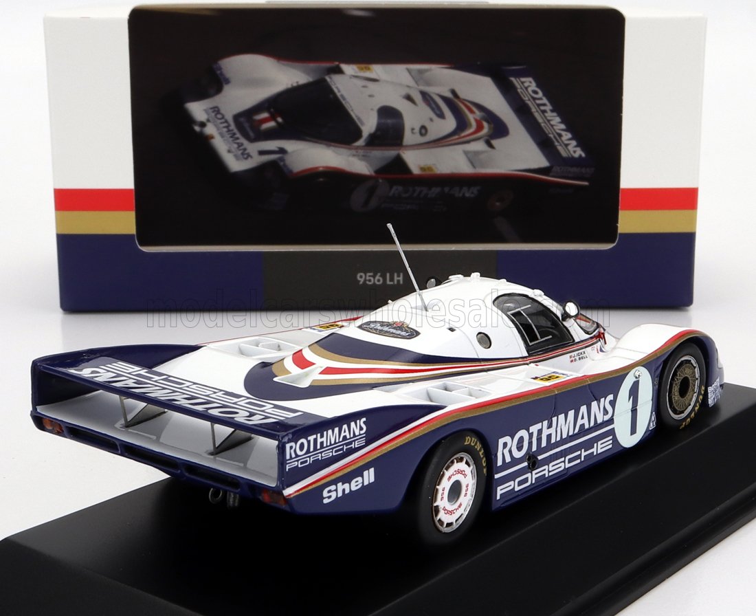 956LH 2.6L F6 TWIN TURBO TEAM ROTHMANS PORSCHE SYSTEM N 1 WINNER 24h LE  MANS 1982 J.ICKX - D.BELL