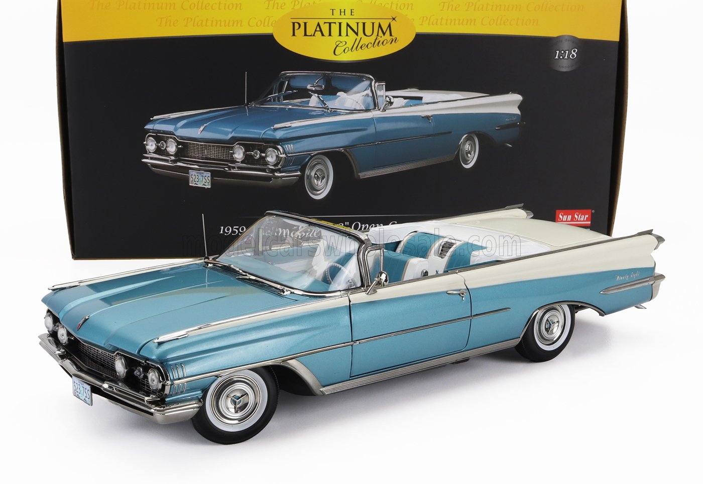 105-009 サンスター 1/18 Oldsmobile 98 MODELCARSWHOLESALE.COM