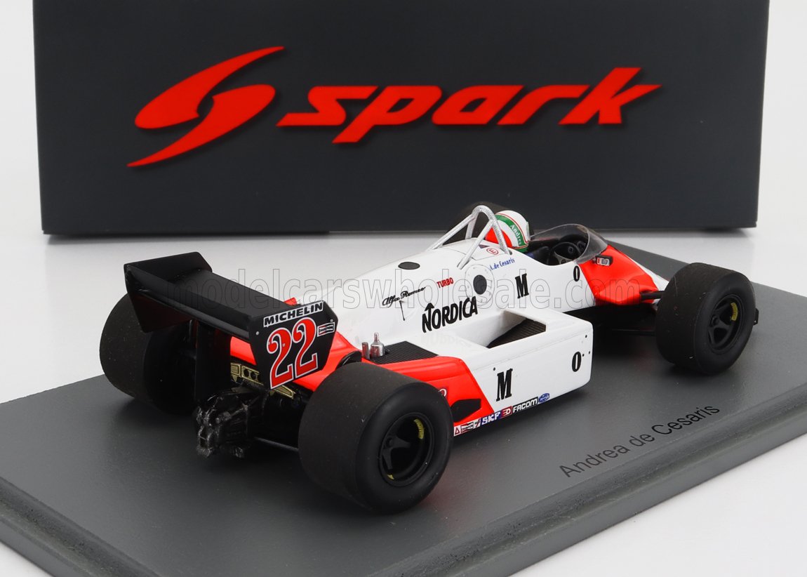 ミニカー　1/43 Alfa Romeo 183T 2nd South African GP 1983 Andrea de Cesaris #22 [S8806] MODELCARSWHOLESALE.COM