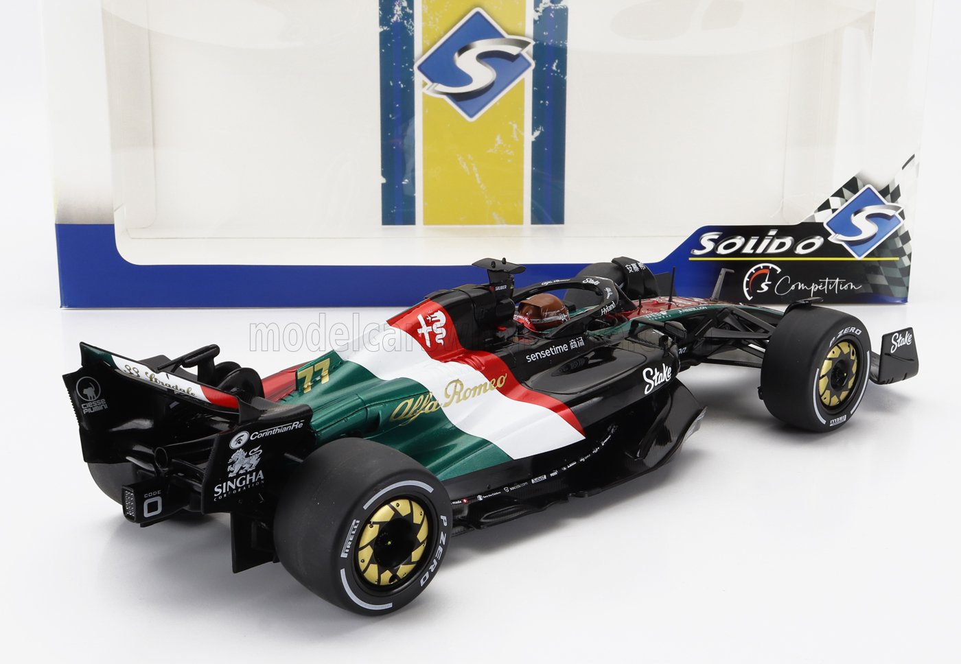 ミニカー　1/18 Alfa Romeo F1 Team Stake C43 #77 Alfa Romeo F1 Team ORLEN Belgian GP 2023 Valtteri Bottas [18S962] Alfa Romeo Sauber F1 Team Stake C43 No.77 - Valtteri Bottas