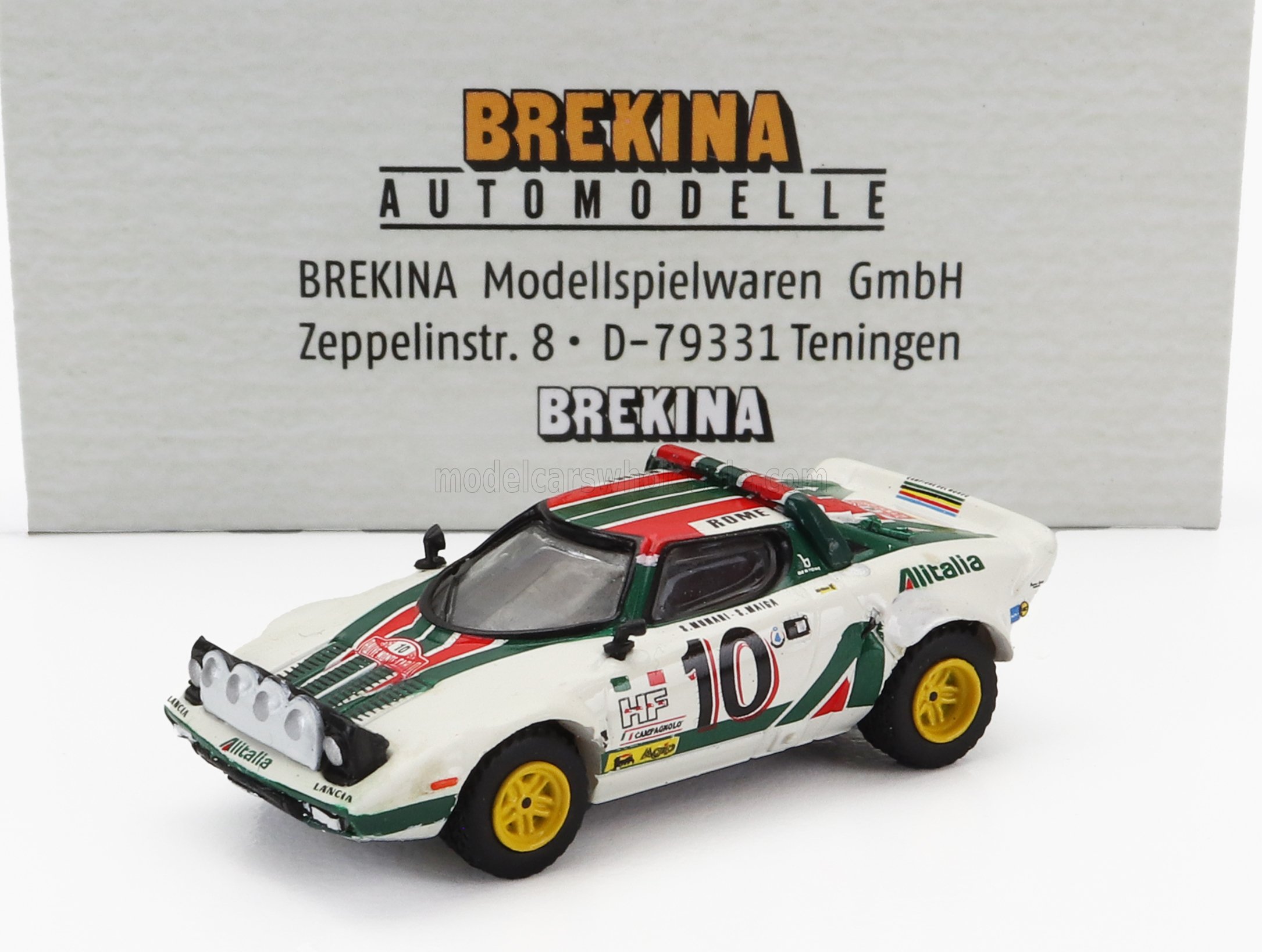 1/43 Minichamps Lancia Stratos from 1972-78 in Yellow 430