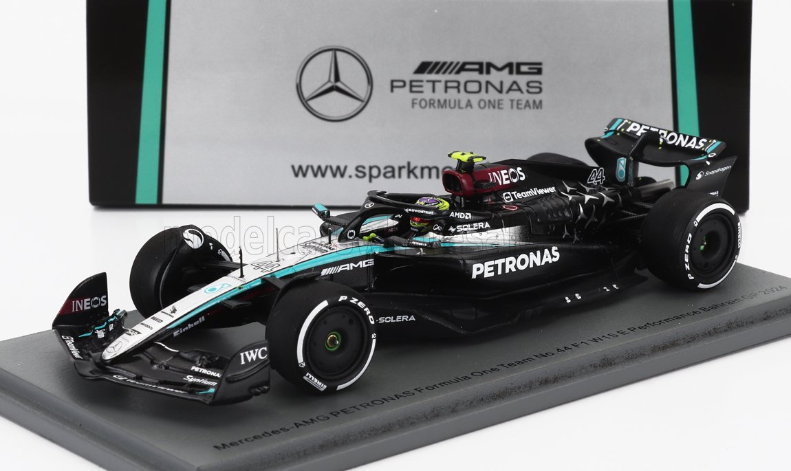 Mercedes F1 W15 #44 Lewis Hamilton British GP 2024 Winner