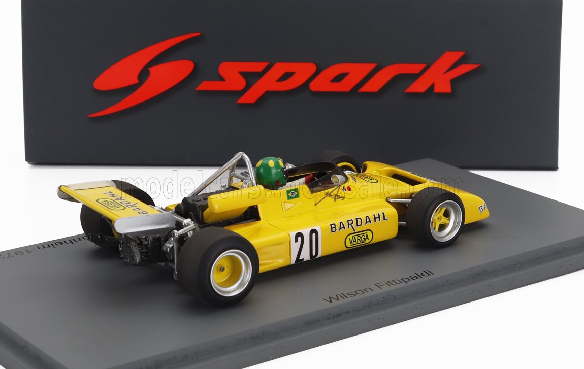 スパーク 1/43 フィッティパルディ F8 1980 イギリスGP ミニカー Spark model 1/43 Fittipaldi F8 No.20 British GP 1980 Emerson