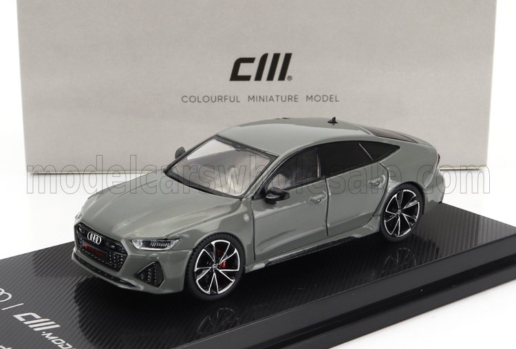 Miniature Audi RS7 2020 Vert Pomme - Motorhelix 1/18 - Résine - Collection