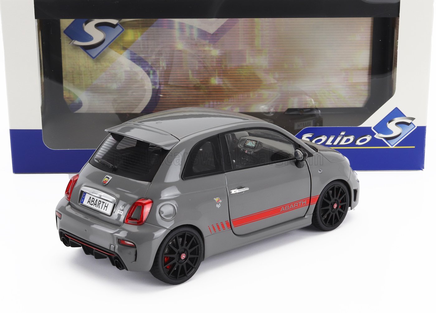 アバルト ミニカー 1/18 フィアット 500 SOLIDO FIAT NUOVA