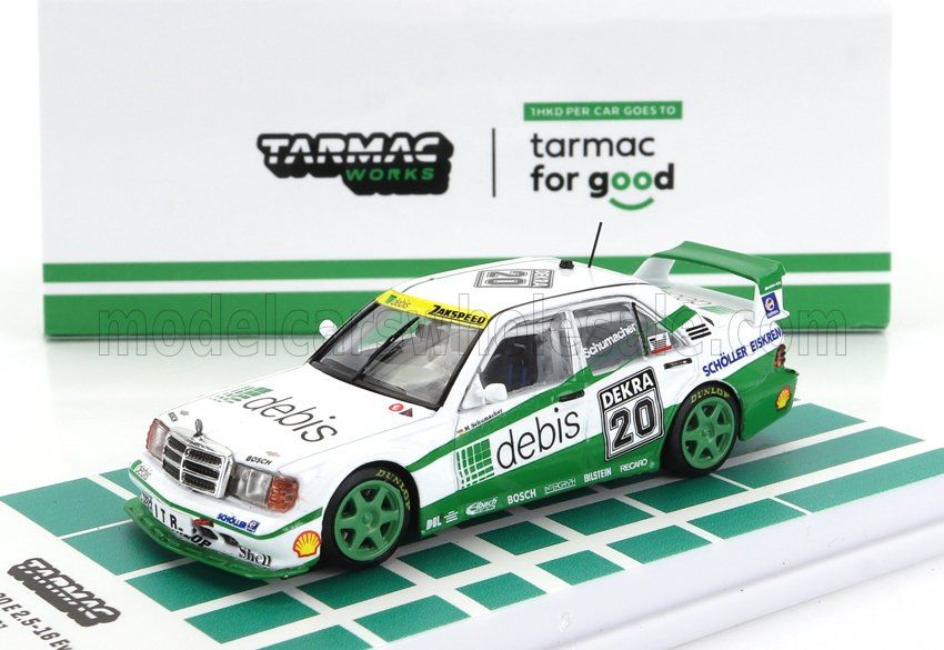 DB EVO 2 Michael Schumacher DTM 90 ミニカー Mini GT Mercedes-Benz 190E 2.5 16 Evo II 1991 DTM Zakspeed