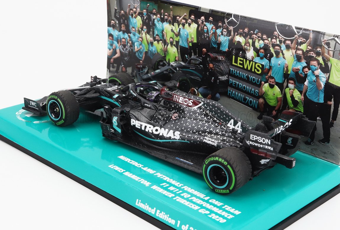海外ショップ特注スパーク 1/43 メルセデス AMW W11 トルコGP