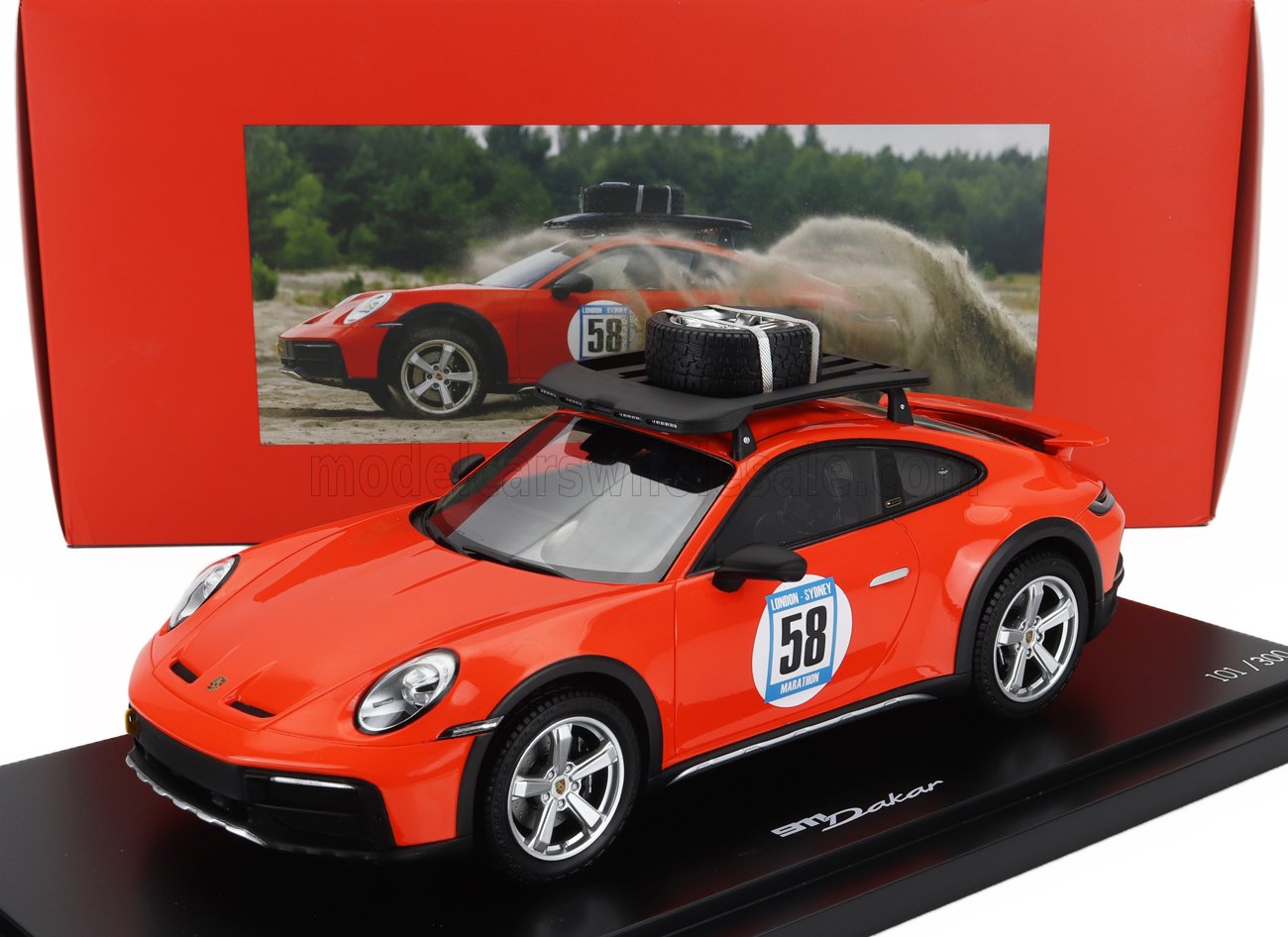 限定Porsche 911 Dakar RED58 Special ミニカー 限定Porsche 911 Dakar RED58 Special ミニカー - メルカリ