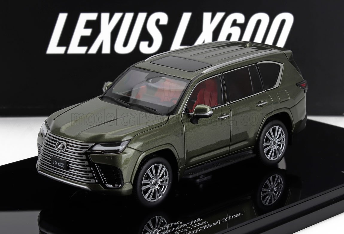 LEXUS LX600 VIP 左ハンドル　1/43スケール MODELCARSWHOLESALE.COM