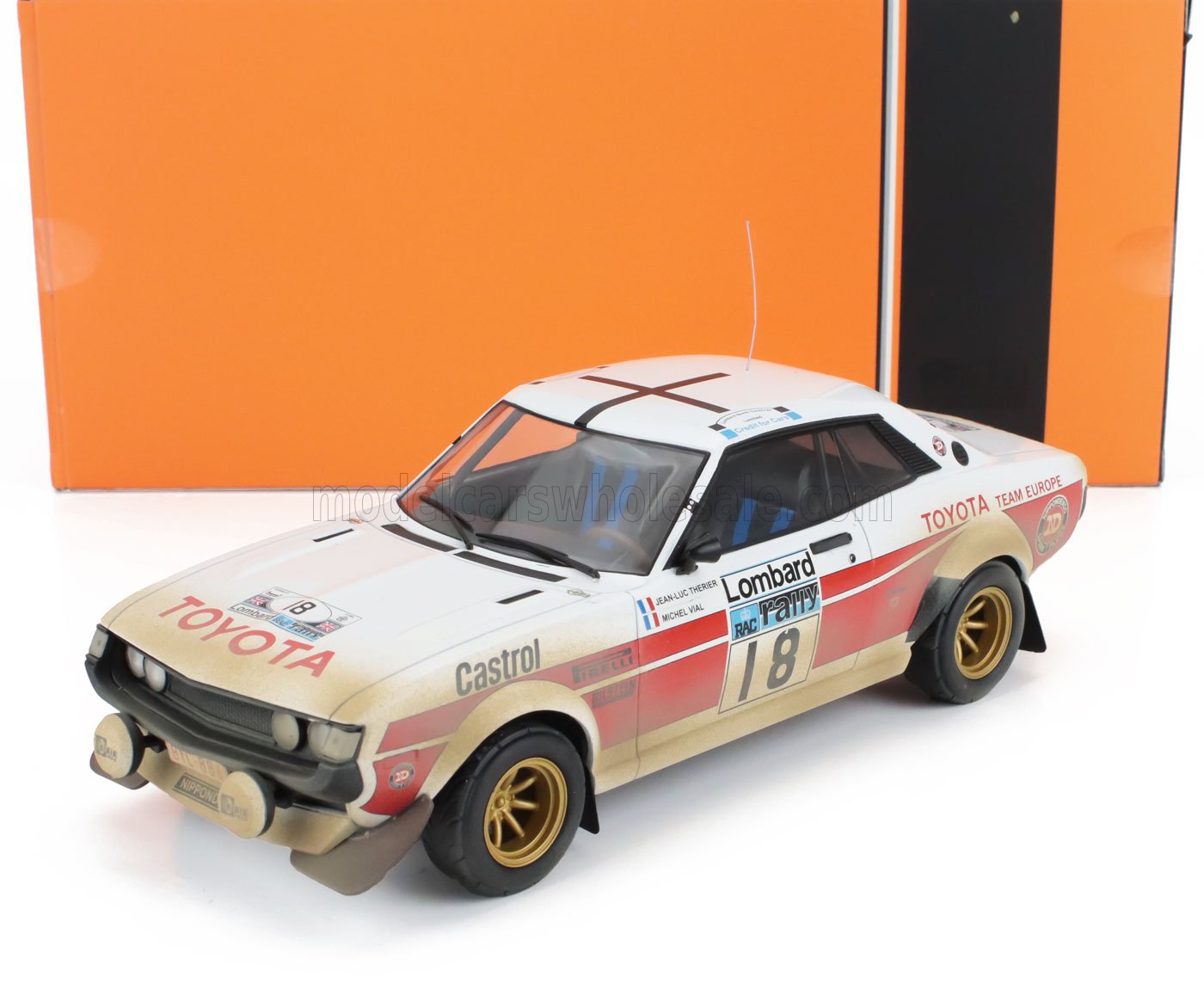 1/18 トヨタ セリカ RA21 RAC ラリー 1977 #8 限定2000 1/18 トヨタ セリカ RA21 RAC ラリー 1977 #8 世界限定2000 OttO