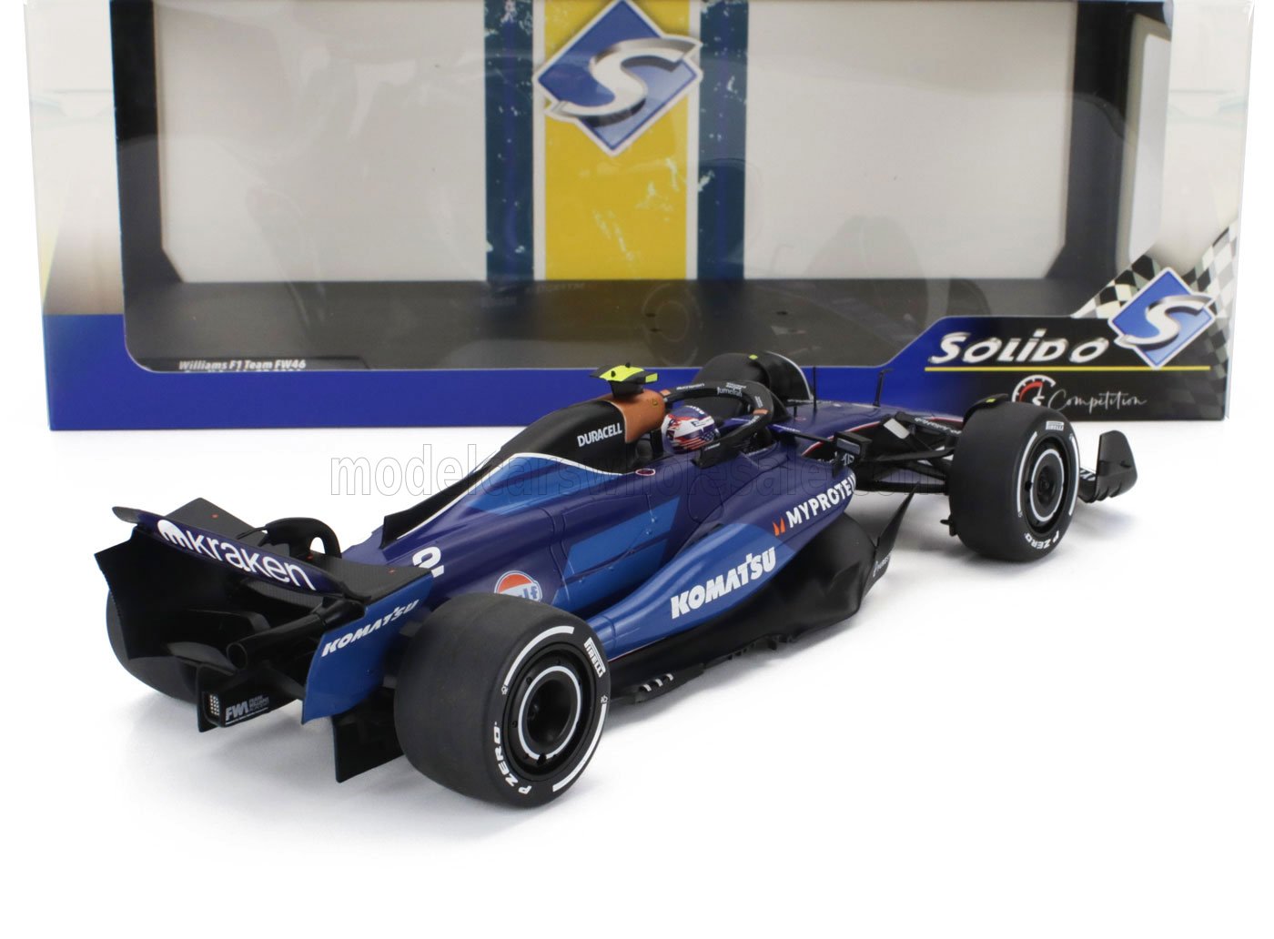 F1 WILLIAMS F1 Team FW46 bleu L.SARGEANT GP d'Arabie Saoudite | Collect World
