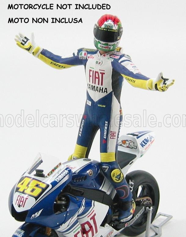 Valentino Rossi Yamaha Motorrad & Figur 1:12