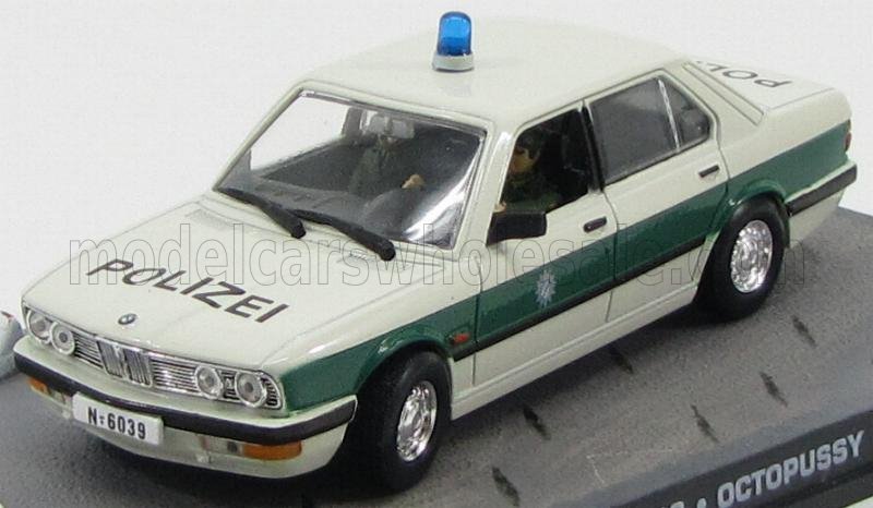 BMW 518 Police OCTOPUSSY 1:43 007 James Bond Diecast modelcar 